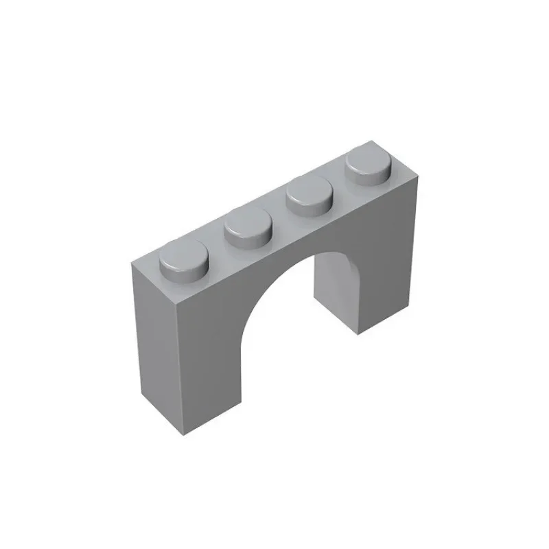 

[25Pcs]【50g】 6182 Interlocking 1x4x2 Arched Bricks, Children DIY STEM Building Blocks Toy, Gifts for MOC creators