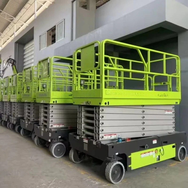 Electric Scissor Lift Platform Hydraulic Self-Propelled Aerial Work Platform Lifting Equipment for Construction Maintenance