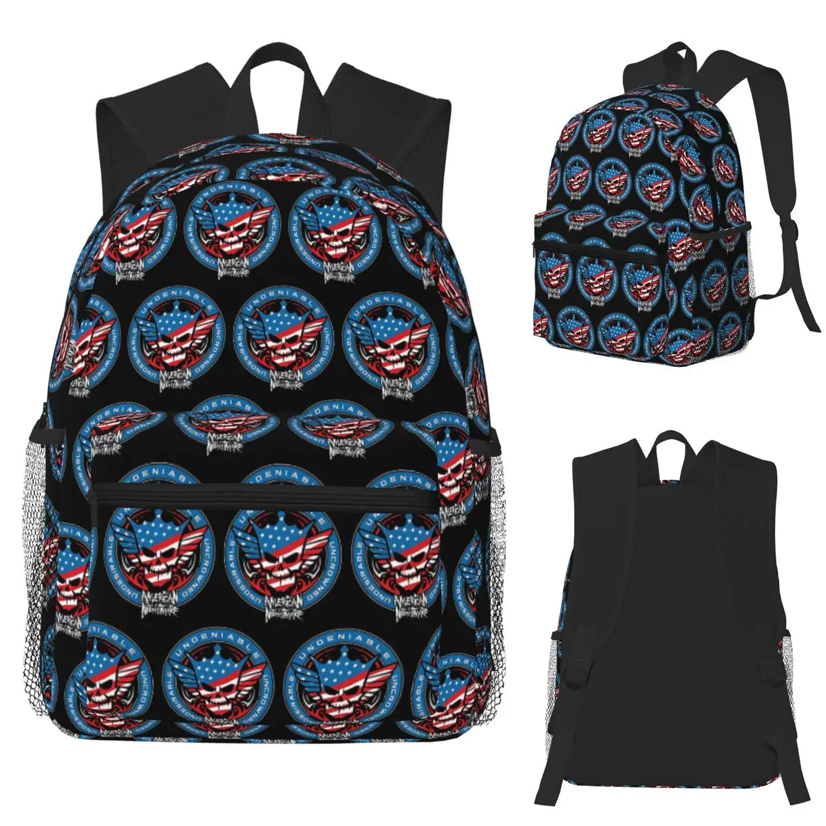 

Cody Rhodes Mes Студенческий рюкзак Школьная сумка Походный дорожный рюкзак для мужчин и женщин Книжная сумка Сумки на плечо