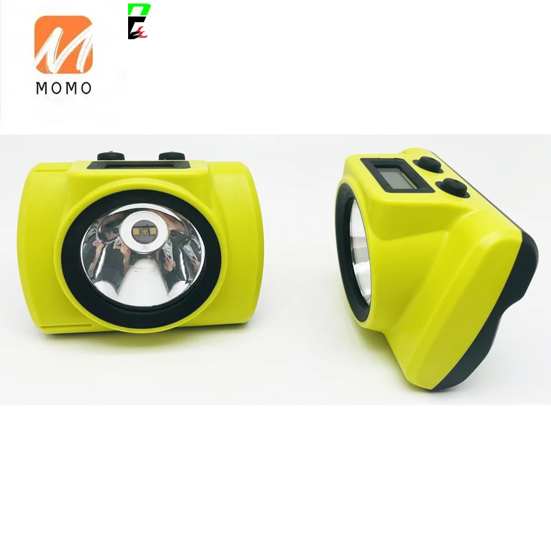 GLC-6S 18000LUX/25000LUX led cordless mining cap lamp with OLED screen USB charging LED Mining Headlamp Rechargeable