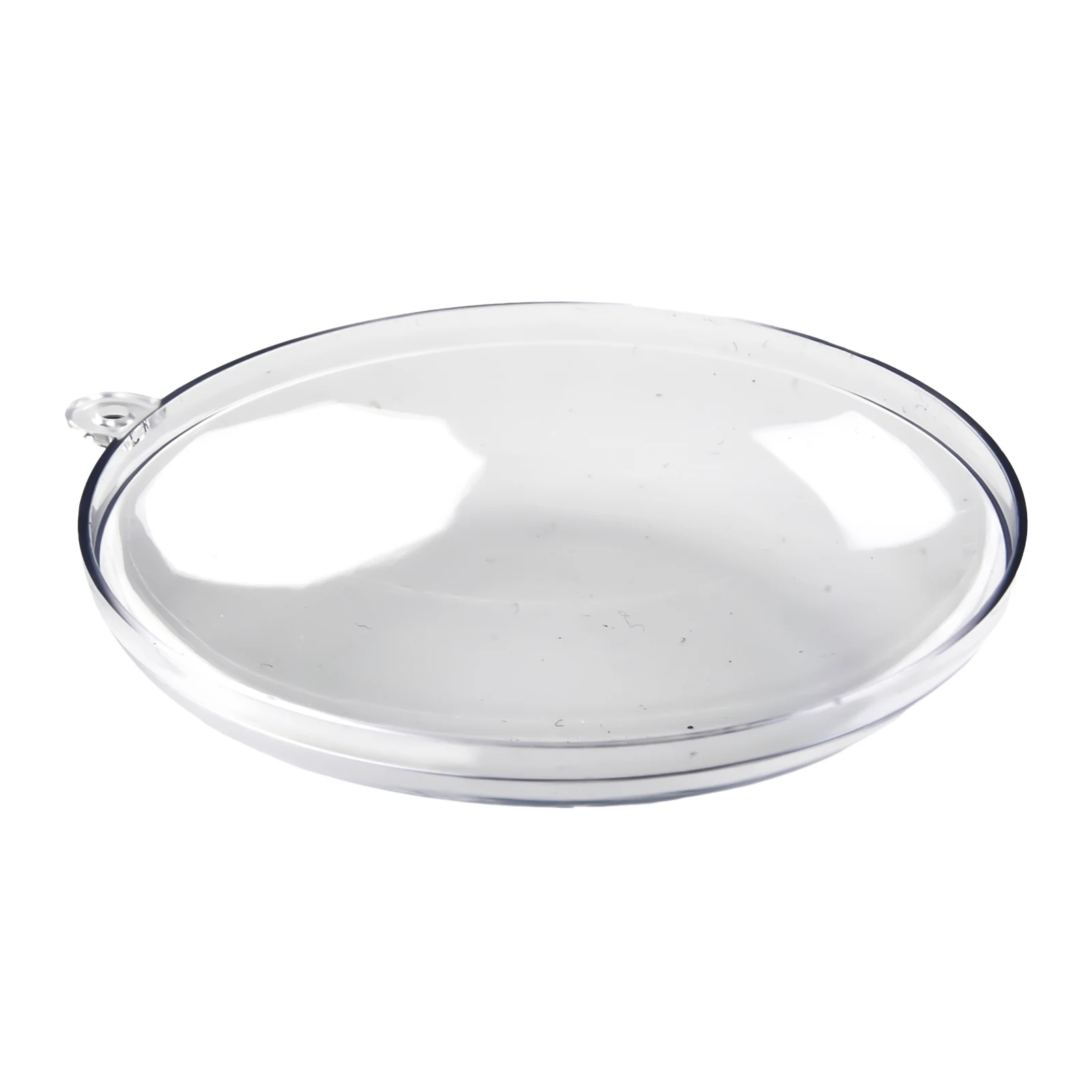 10pcs Plastic Clear Flat Ball Home Decor Wedding Candy Christmas Gifts Box 7-11cm DIY Ornament Garden Bauble Jewelry Gifts