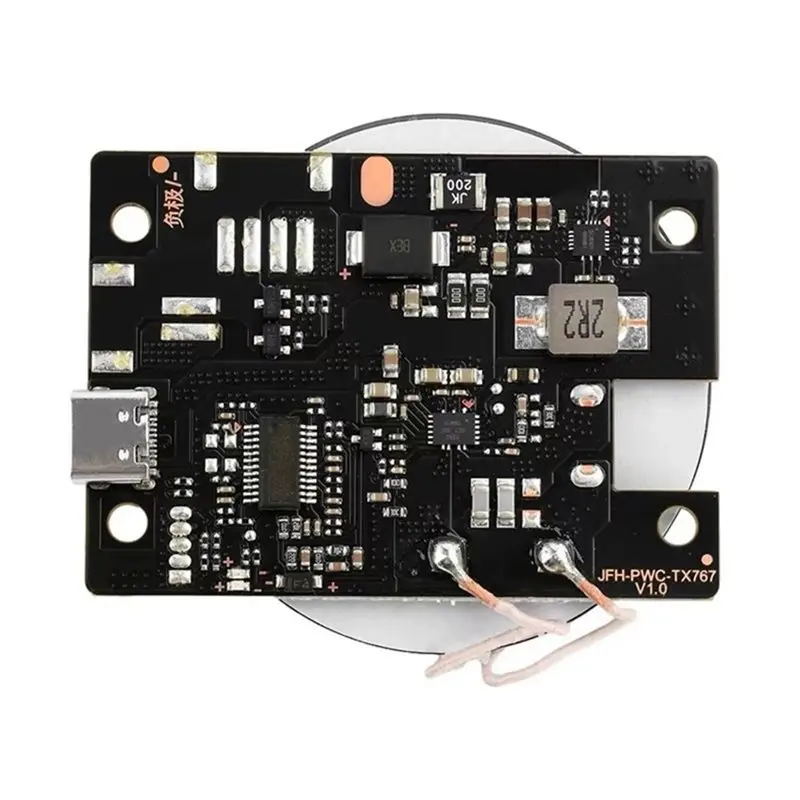 Y43A-20W Wireless Charging Module Fast Wireless Charging Transmitter Board With Charge Protection Type C Interface