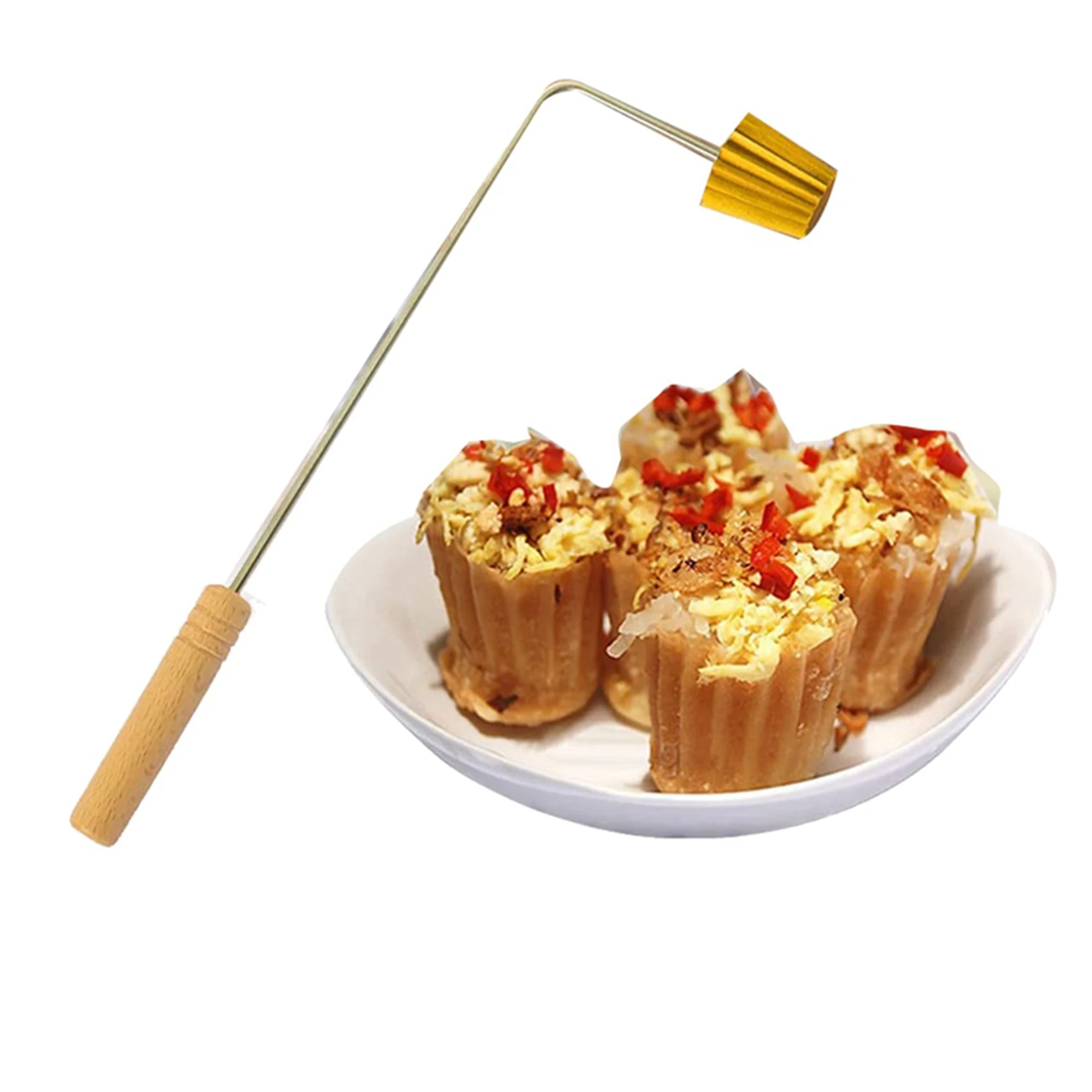 ABMS-5X Malaysian Pie Tee Maker Nyonya Top Hats Mold For Baking Egg Tart Mould Reusable Fried Snack Tool