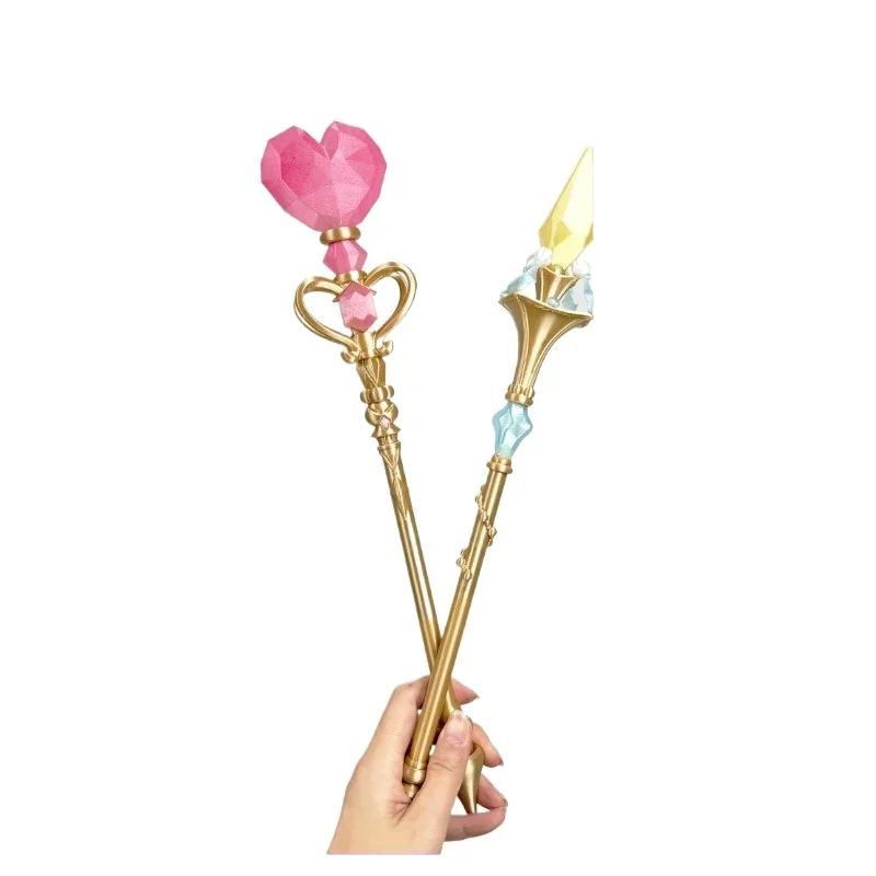 อุปกรณ์ประกอบคอสเพลย์ ไม้กายสิทธิ์วานิลลา ช็อกโกแลต มีลัวร์ จากอนิเมะ ชูการ์ ชูการ์ รูน สำหรับงานปาร์ตี้ฮาโลวีนและคริสต์มาส