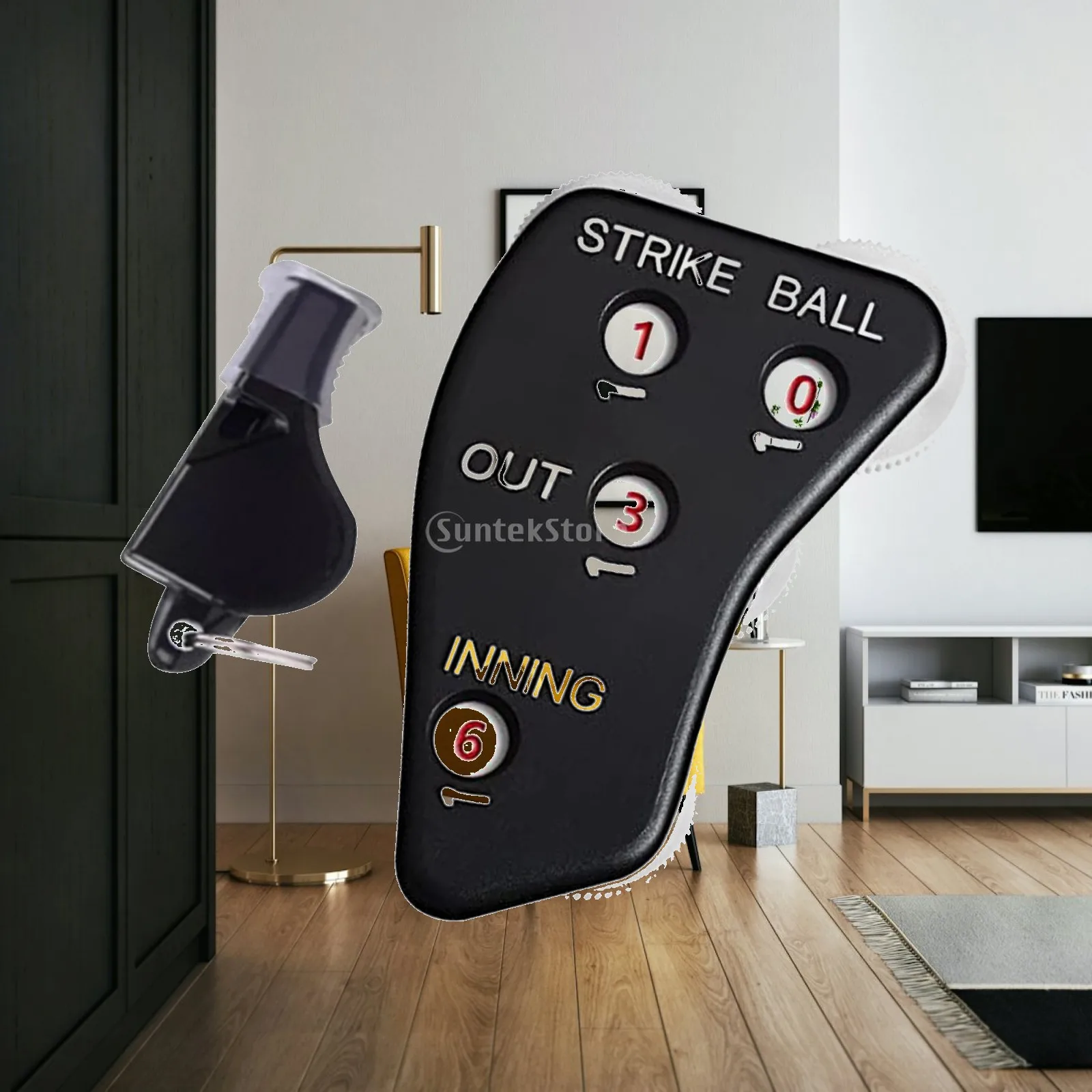 Softball Umpire Indicator Scorekeeper ABS Umpire Gear Baseball Outs Balls Strikes for Baseball Protection Kit