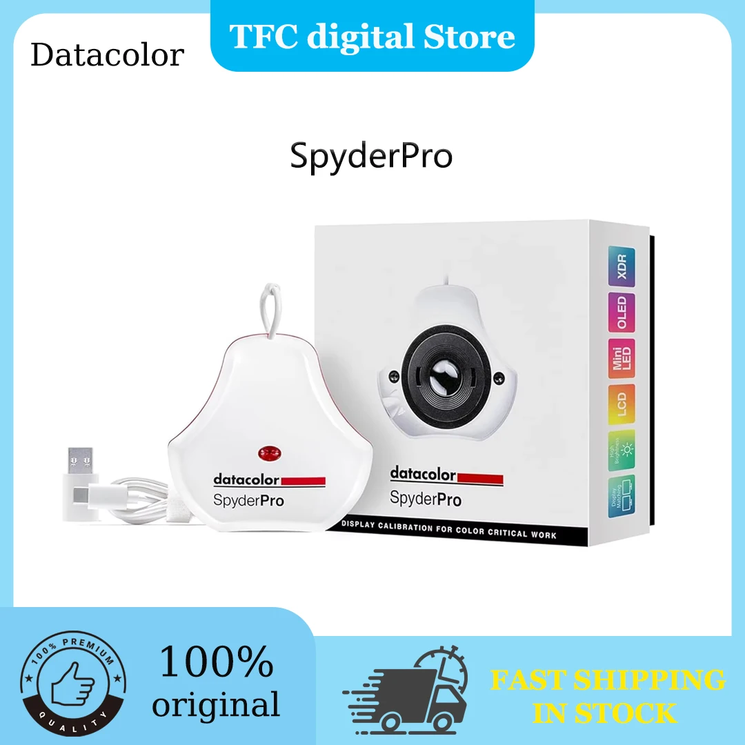 

Datacolor SpyderPro — калибровка монитора до 12000 нит. Устройство возможность 3D LUT Предотвращение плюс содержимое Обновление