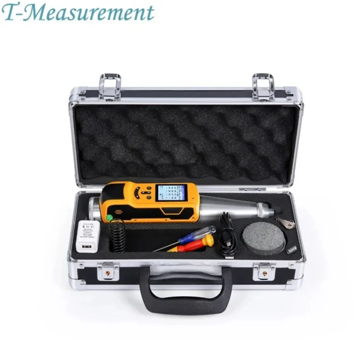 Testador de dureza de concreto com martelo de rebote de concreto TEM-912