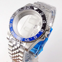 20ATM Dive Case 40mm Fit NH35 NH36 NH34 GMT ETA 2824 PT5000 Steel Watch Case Jubilee Bracelet Sapphire Glass Slide Buckle