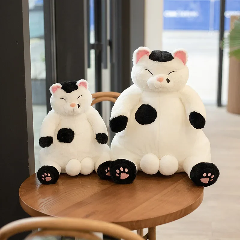 Stuffed Animals Plush Daimeng Japanese Lazy Cat Doll Stuffed Toy Balls Cat Comfortable and Soft Brithday Gift for Best Friend