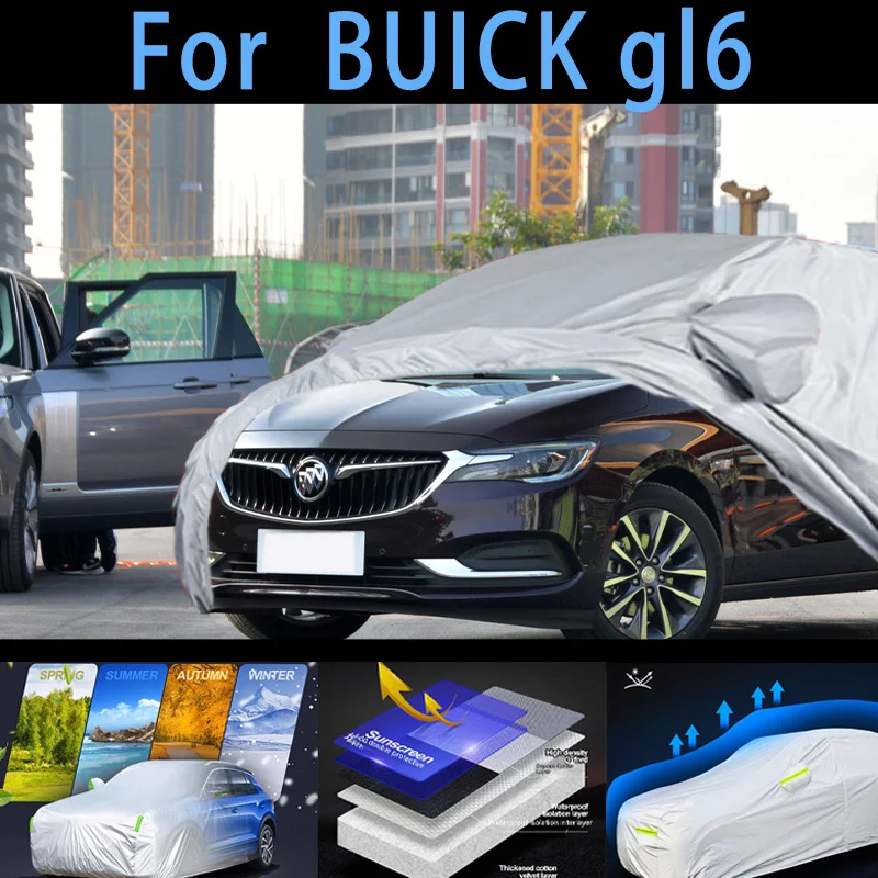 

For BUICK gl6 Car protective cover,sun protection,rain protection, UV protection,dust prevention auto paint protective