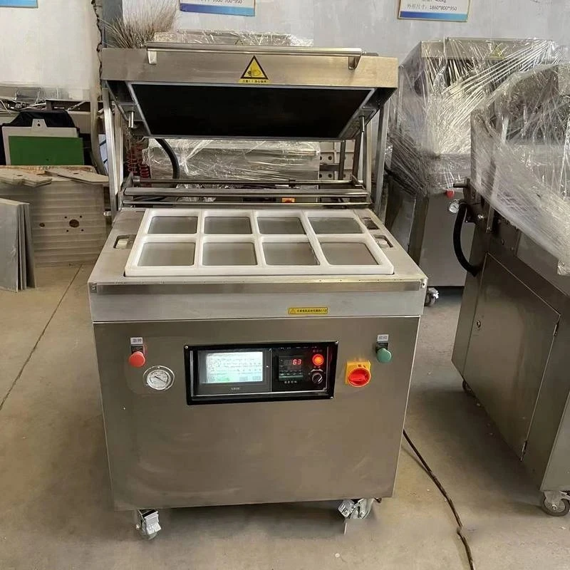 Vacuum Packaging Machine Vegetable Preservation Skin Packaging Machine Seafood Steak Foie Gras Vacuum Film Packaging Machine