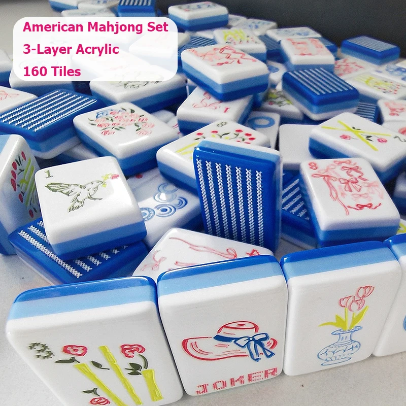 مجموعة ماجونغ أمريكية فاخرة ثل - مراجعة Board Game Mahjong وسعره