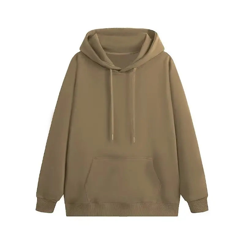 Herren- und Damen-Hoodies in Unifarben mit Taschen, Sport- und Fitness-Sweatshirts, modische Freizeitpullover in mehreren Farben – Detail 22
