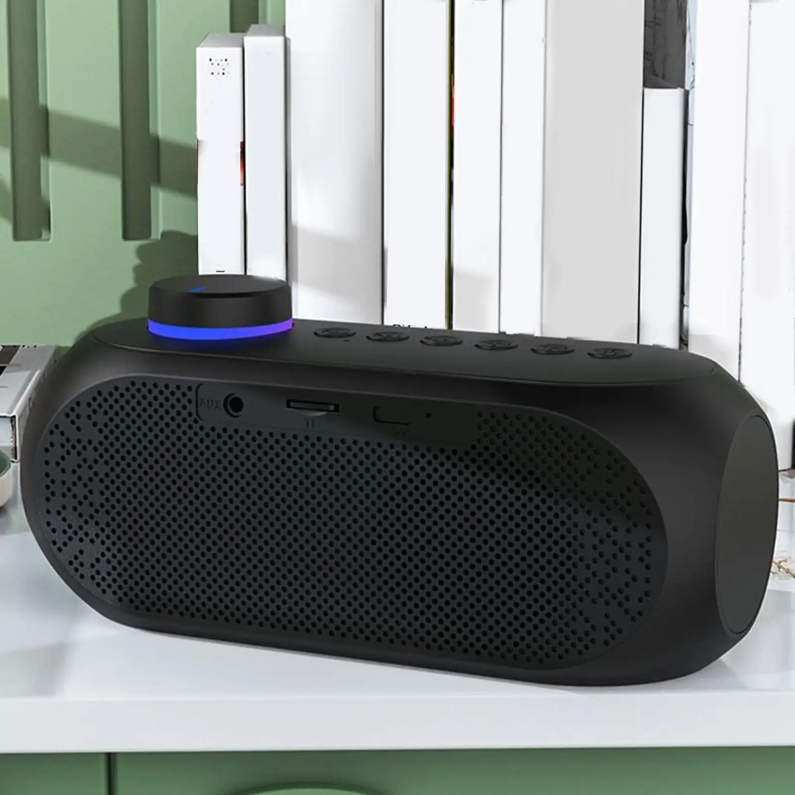 

Умный будильник с Bluetooth-колонкой, беспроводные цифровые часы, прикроватные часы для спальни, дома, отеля, гостиной