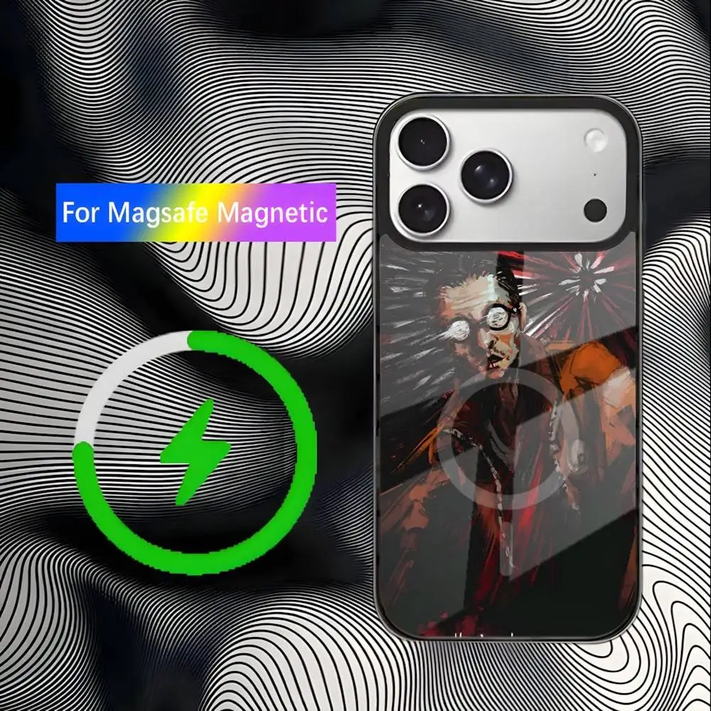 Чехол для телефона Game Disco Elysium для iPhone 17,16,15,14,13,12,11,Pro,Max,Plus,Mini,SE4,E с магнитной беспроводной зарядкой Magsafe