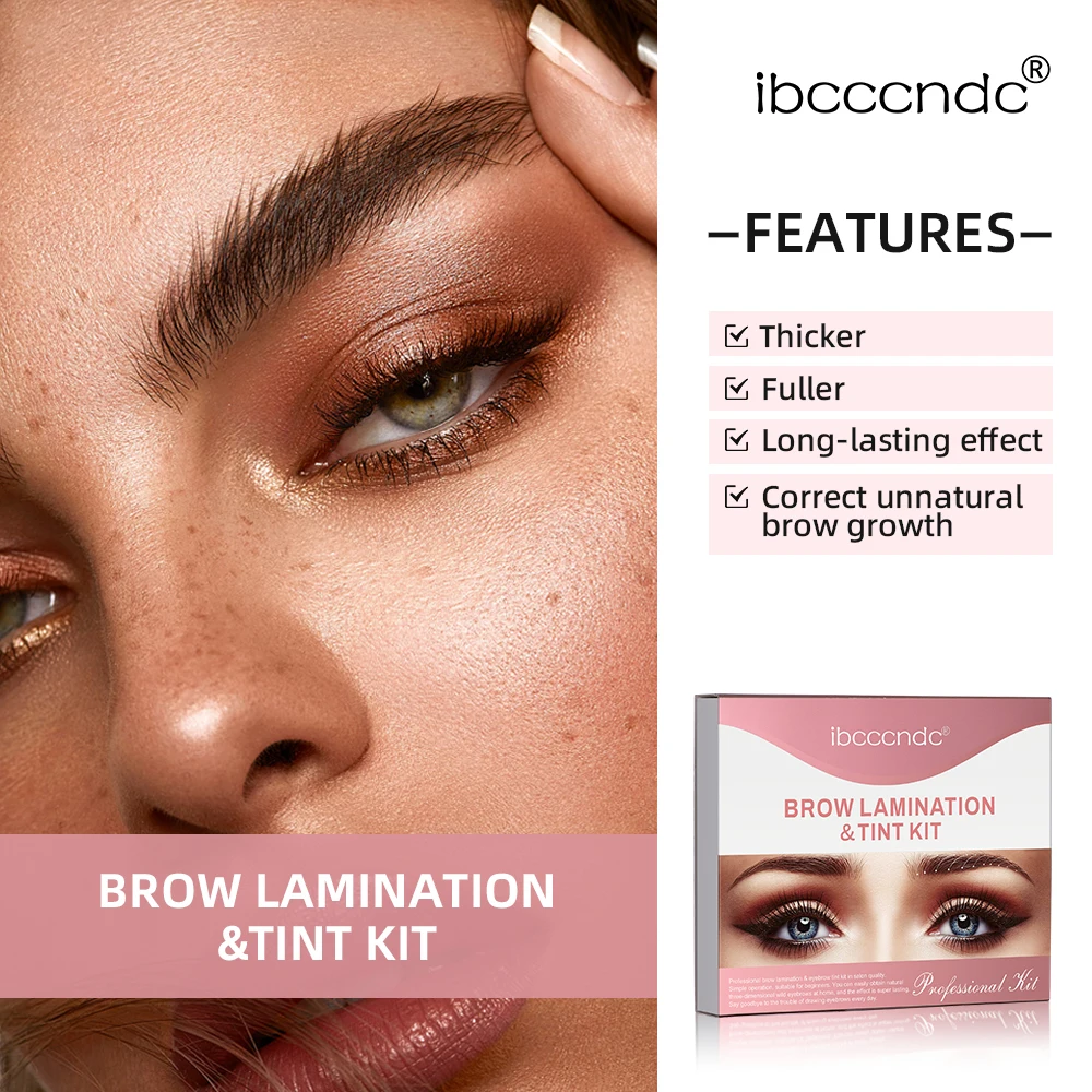 Kit de stratification et de teinte des sourcils et lifting des cils, stratification professionnelle des sourcils, Lifting des cils, permanente, rehausseur d'yeux, outils de maquillage