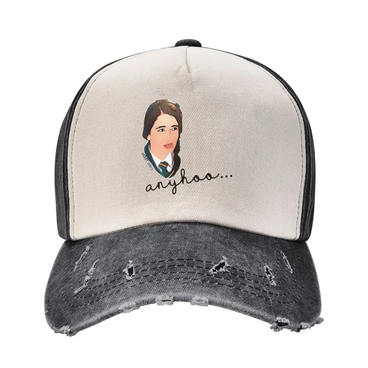 My Favorite People Anyhoo Jenny Derry Girl Music Vintage Baseball Cap black birthday Men Hats Women's