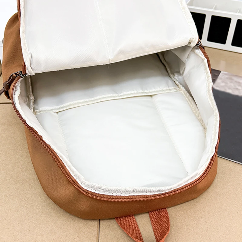 حقيبة ظهر متعددة الجيوب ذات سعة كبيرة، مناسبة للاجتماعات والسفر والاستخدام اليومي، عصرية ومتعددة الاستخدامات وخفيفة الوزن #3