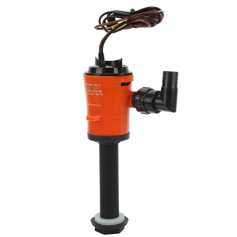 

Pump 800GPH 12V 4.0A Portable Submersible Fish Pump for Boat Marine AeratorPump Boat Bilge Pump