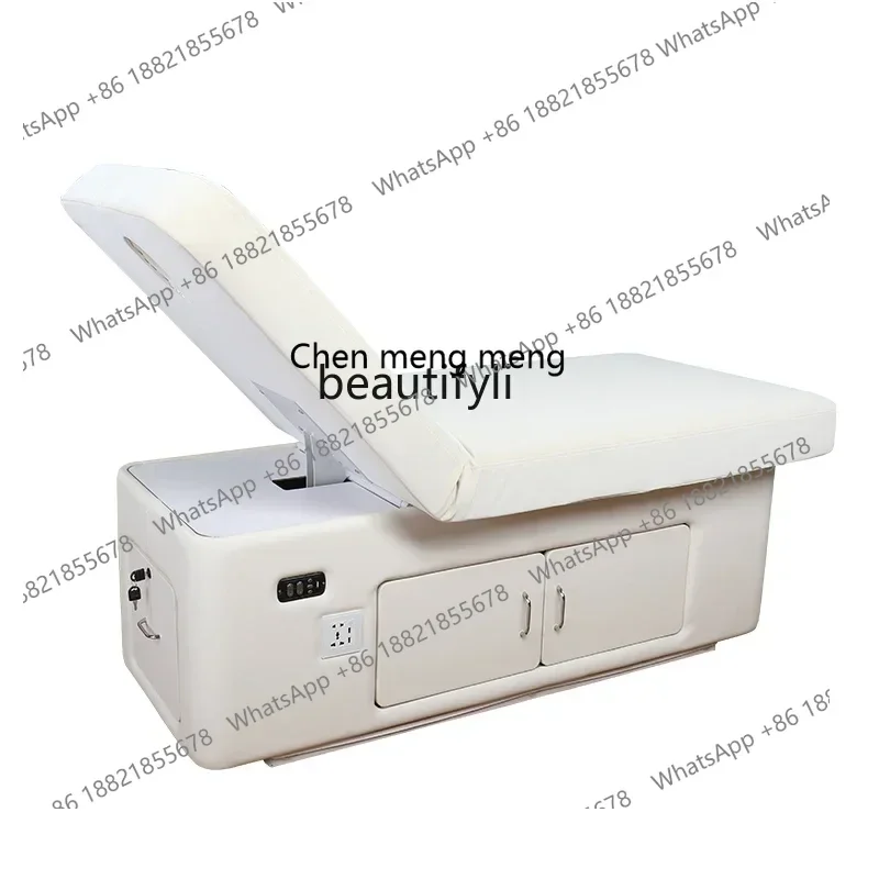 New arrive Electric Lifting Latex Facial Bed Beauty Salon Special Intelligent Heating Constant Temperature Whole Body Thai Massa