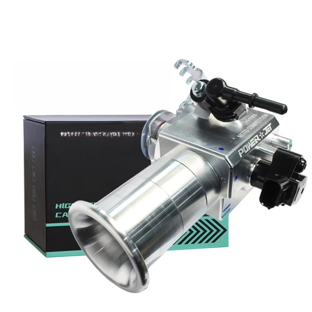 

Kenada CNC Throttle Body 28-34mm for Honda Vario 125 150 Click Beat Fi Scoopy PCX150 Vision Dio 110 Giorno Dunk Tact Racing