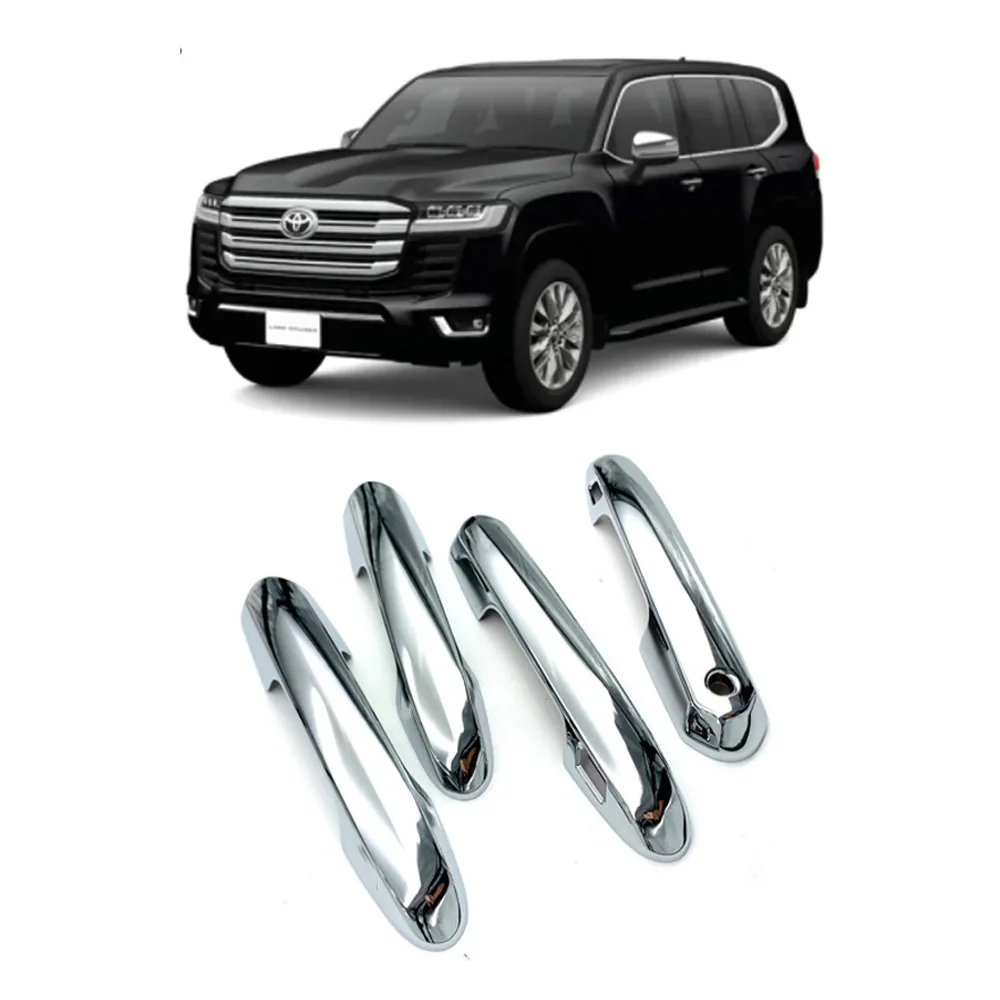 لتويوتا 22 لاند كروزر تعديل مقبض الباب الخارجي غطاء الطلاء الكهربائي LC300 مقبض الباب الخاص