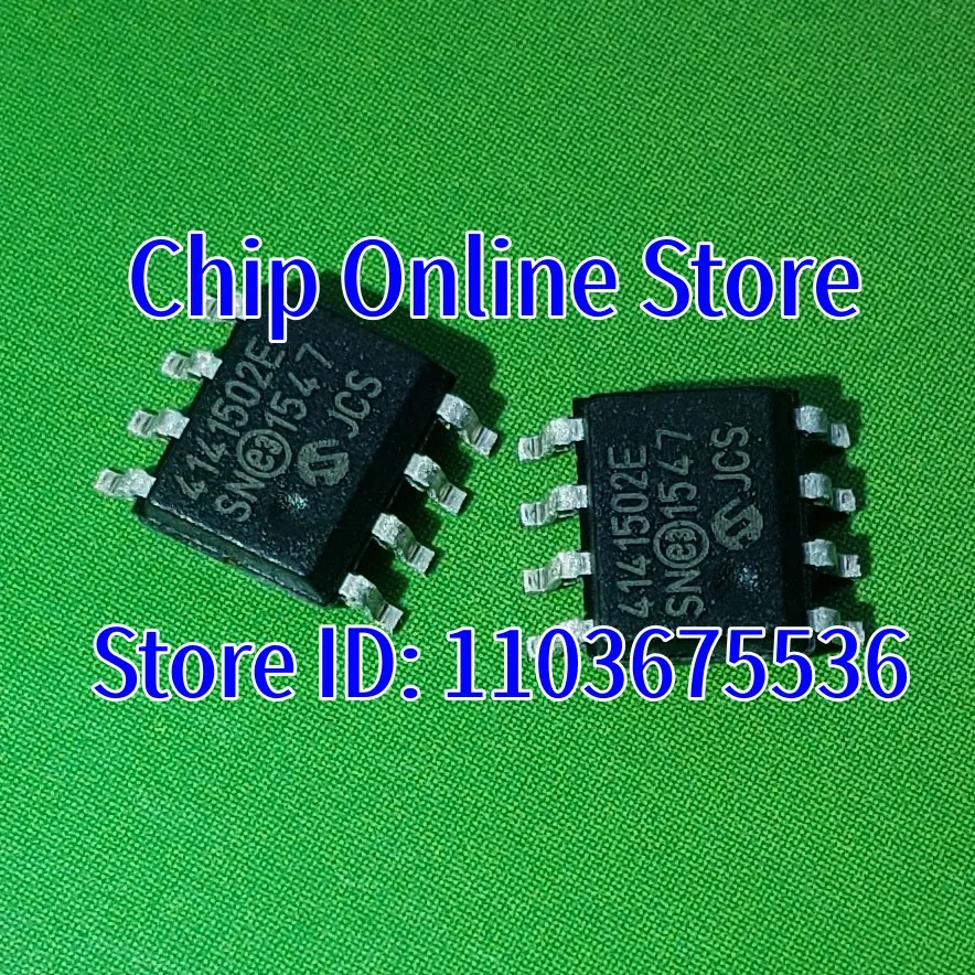 MCP4141-502E, SN MCP4141T-502E, SN MCP4141, SOIC8, 오리지널 비-휘발성의 디지털 전위차계, 5 ~ 100 개, 신제품