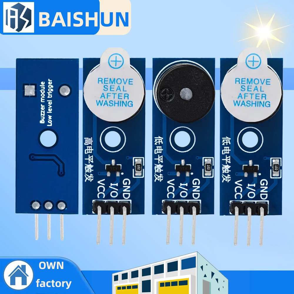 Для-модуля-зуммера-совместимого-с-arduino-высококачественный-активный-пассивный-—-триггер-низкого-уровня-для-проектов-diy