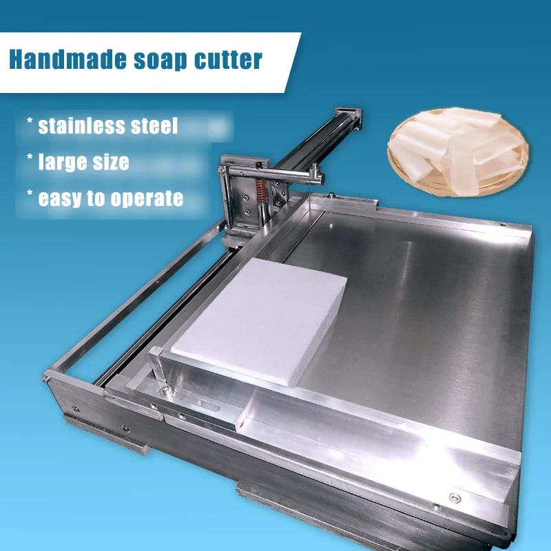 Adjustable Size Handmade Laundry Soap Slab Cutting Machine