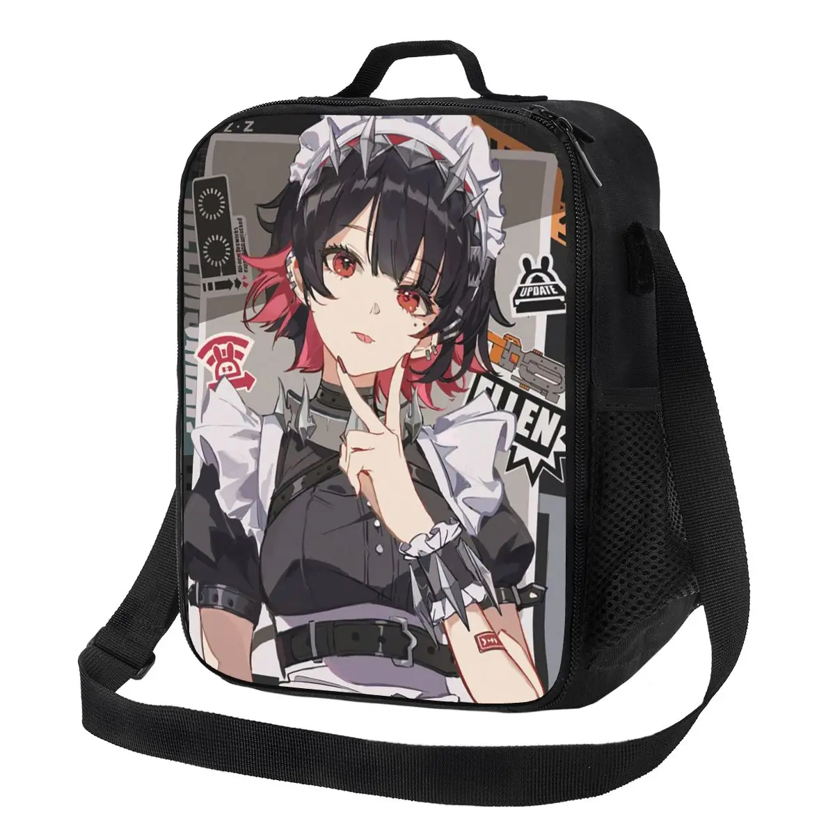 

Ellen Joe Zenless Zone Zero Изолированная сумка для обеда для женщин Bento Коробки для хранения еды Герметичный контейнер-холодильник Ланч-бокс Tote