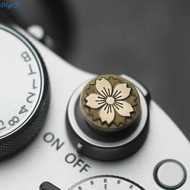 Pulsante otturatore ottone per ottimo Duty Grip Texture per XT30 A7C2 Camera R2LB