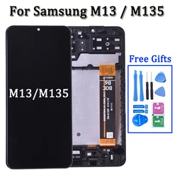 6.6'' Display For Samsung M13 M135 LCD Display With Touch Screen Digitizer Assembly For Samsung M135 SM-M135F LCD