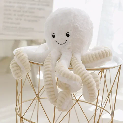 Baby Soothing Octopus Doll Sleeps, Hugging Baby Sleeps, Safety Tool Sleep Plush Pillow Toy Doll