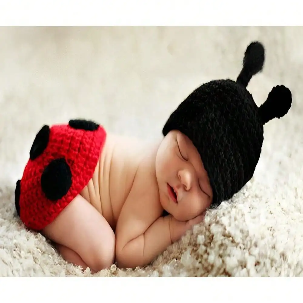 Baby Photo Props Cartoon Fox Rabbit Snail Animal Costume Cosplay Outfit Newborn Photography Prop Accessories Halloween Costumes