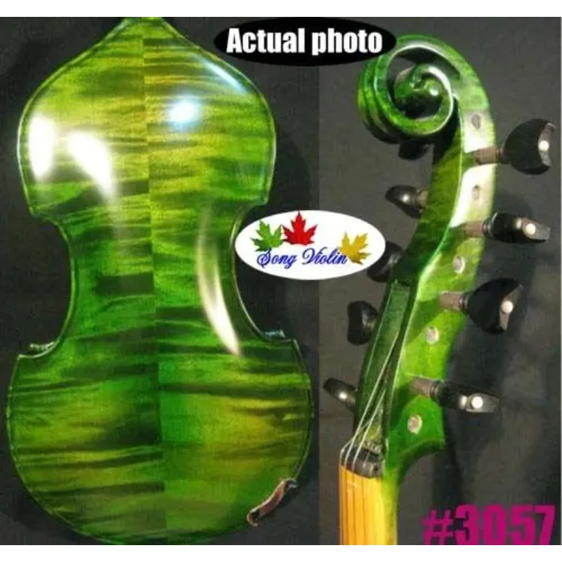Baroque style SONG Brand master 4x5 strings Concert solo 4/4 violin#3057