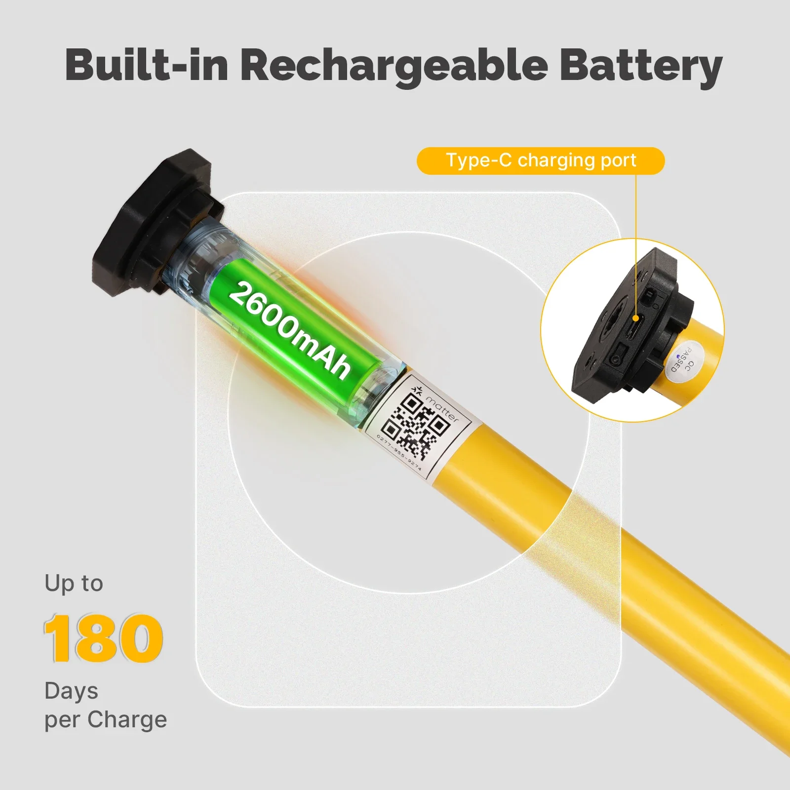 MOES Tuya Matter Over Thread Smart Rollos Schatten Motor Shutter Vorhänge Automatisierung für 38mm Rohr Alexa Google Home Homekit