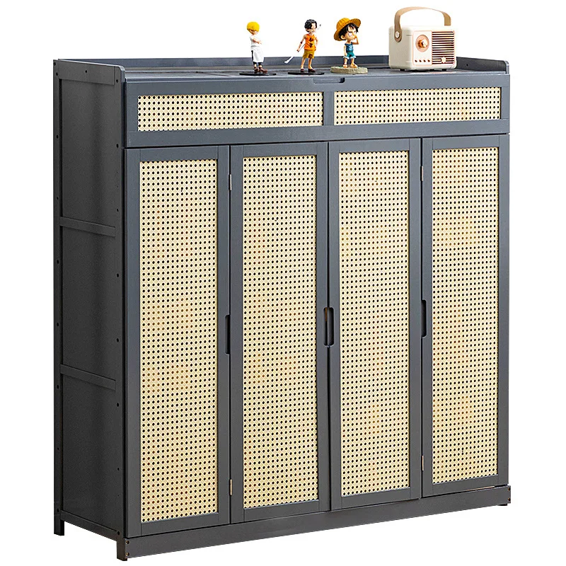 

Door shoe cabinet high vertical entry cabinet integrated door corridor with extremely narrow household shoe rack