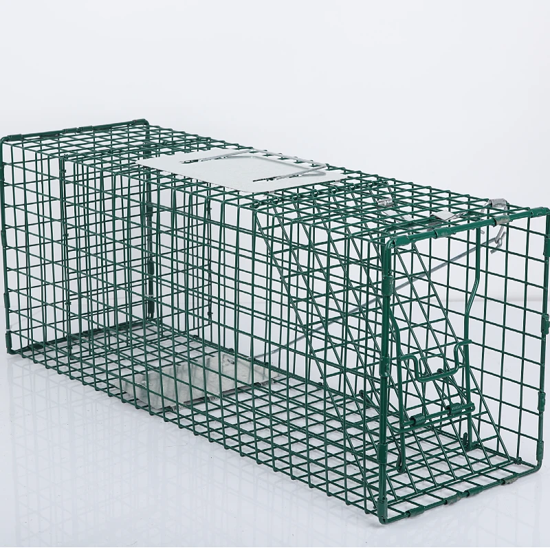Imagem -05 - Gaiola de Gato Selvagem Totalmente Automática Ferramenta de Captura Humana Gaiola Extra Grande Estilo Dobrável para Supermercado