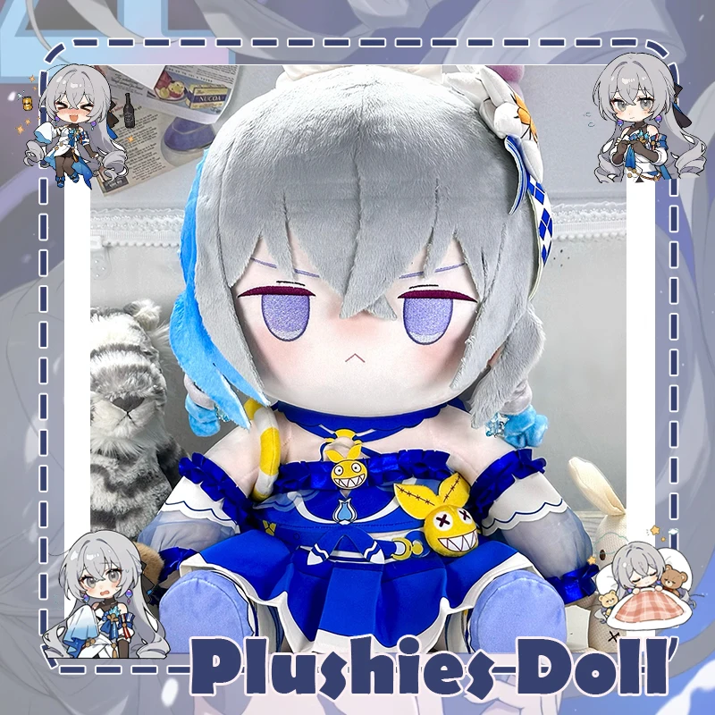Gioco Honkai Impact 3 Bronya Zaych Peluche Bambola Herrscher of Truth Cotone Farcito Seduto Giocattolo Peluche Anime Cuscino Figura Regalo 40 cm