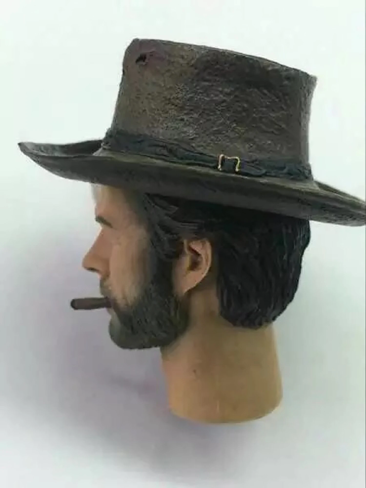 Escala 1/6 Clint Movie Actor Head Carving Sculpt Model Toys