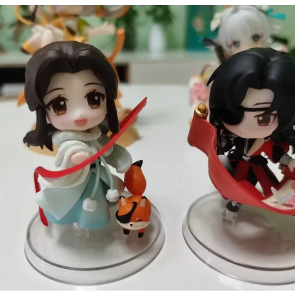 หุ่นแอ็คชั่น Tian Ci Fu Xie Lian Hua Cheng huaqianjie Q เวอร์ชั่นอนิเมะเครื่องประดับตุ๊กตาน่ารัก