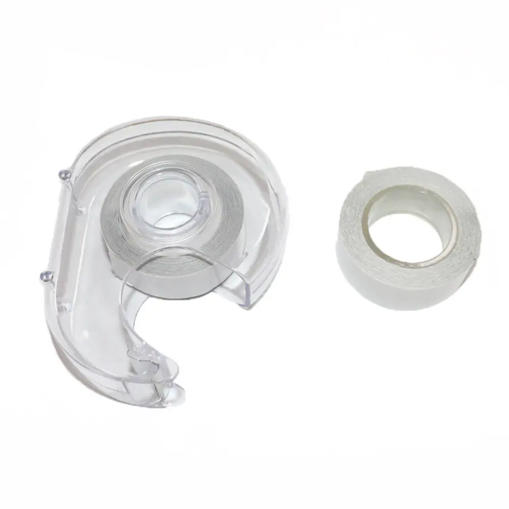 2Pcs Clear Double Sided Clothing Tape Hypoallergenic Fabric Adhesive Roll for Bra Strap Dress Anti-Slip Clothes Sticker