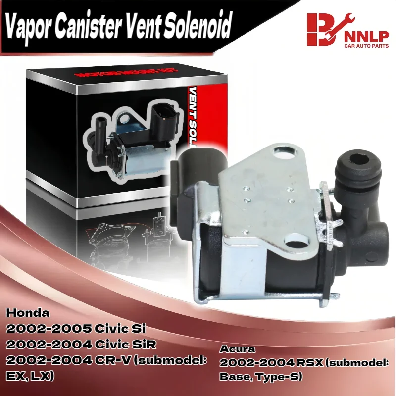 

Vapor Canister Vent Solenoid For 2002-2005 Honda Civic CP571, 36162PNC005