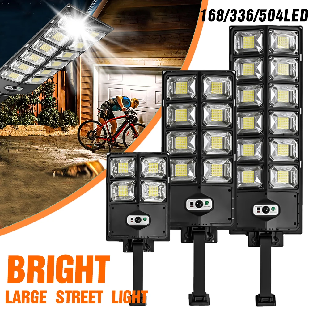 

Светодиодные солнечные фонари Наружный водонепроницаемый светодиодный солнечный прожектор Наружный датчик движения с пультом дистанционного управления для наружного двора, сада, уличного фонаря