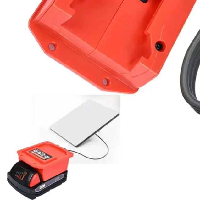 

Адаптер для аккумулятора 18-20 В, преобразователь, интерфейс для автомобильных гаджетов и внешнее автомобильное зарядное устройство, портативный источник питания