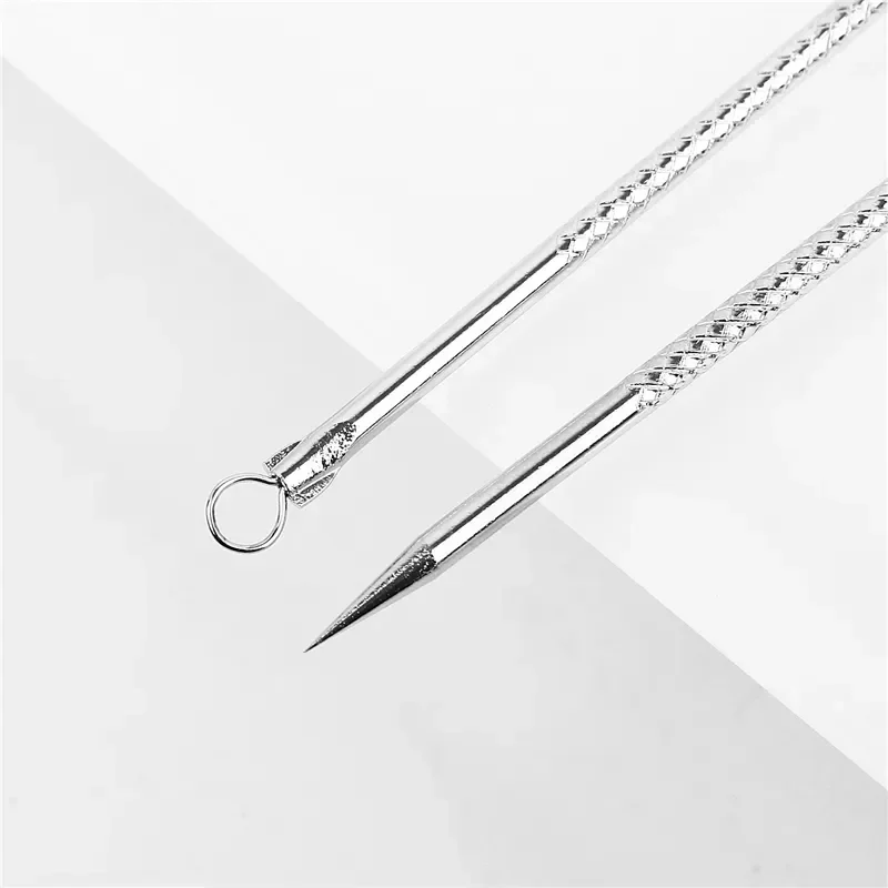 3/1pc Stainless Steel Blackhead Comedone Acne Blemish Extractor Remover Face Skin Care Pore Cleaner Needles Remove Tools Hot