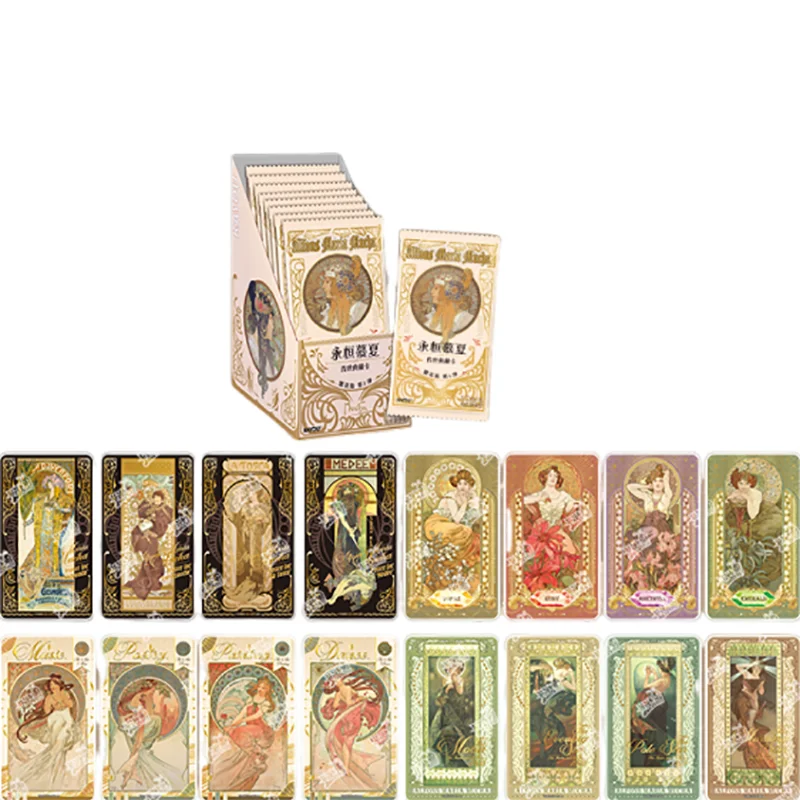 

Official Genuine KAYOU Timeless Mucha Card Floral Fantasy Series Vol.1 Heritage Collection Card Anime Peripherals Gift Toy