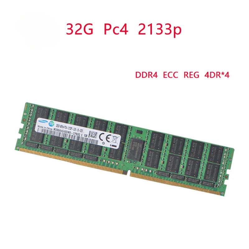 ECC REG DDR4 32G 16G PC4 2133MHZ 2400MHZ server  X99 Memory