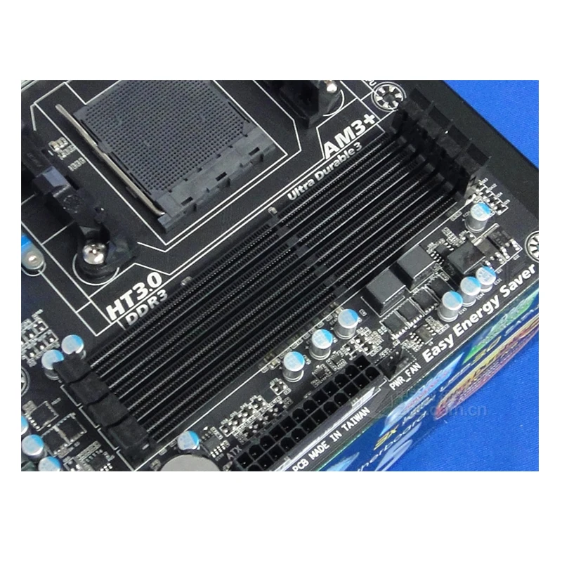 Soquete AM3 + DDR3, 32GB, Desktop Mainboard, SATA III, USB 3.0, GA-990A-FXUD5, apto para AMD, 990X, 990FX