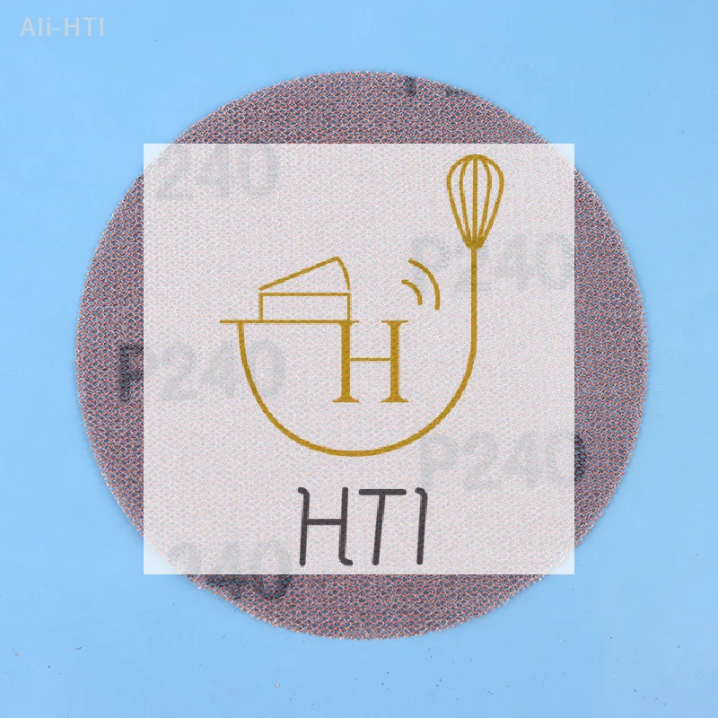 

10Pcs For Car 5inch Hook & Loop Abrasive Dust Free Grid Sanding Paper 125mm Mesh Sanding Discs Anti-Blocking Grinding Sandpaper